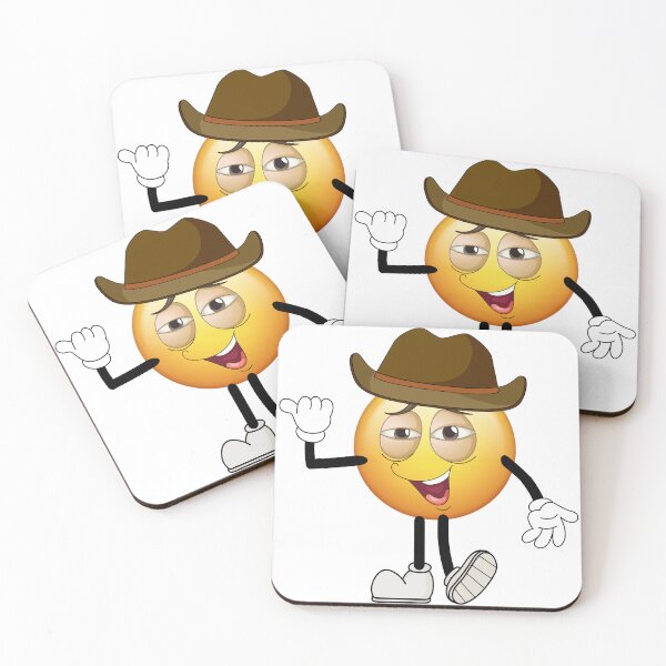 Item preview, Emoji cow boy hat designed and sold by BCREATIONZ.