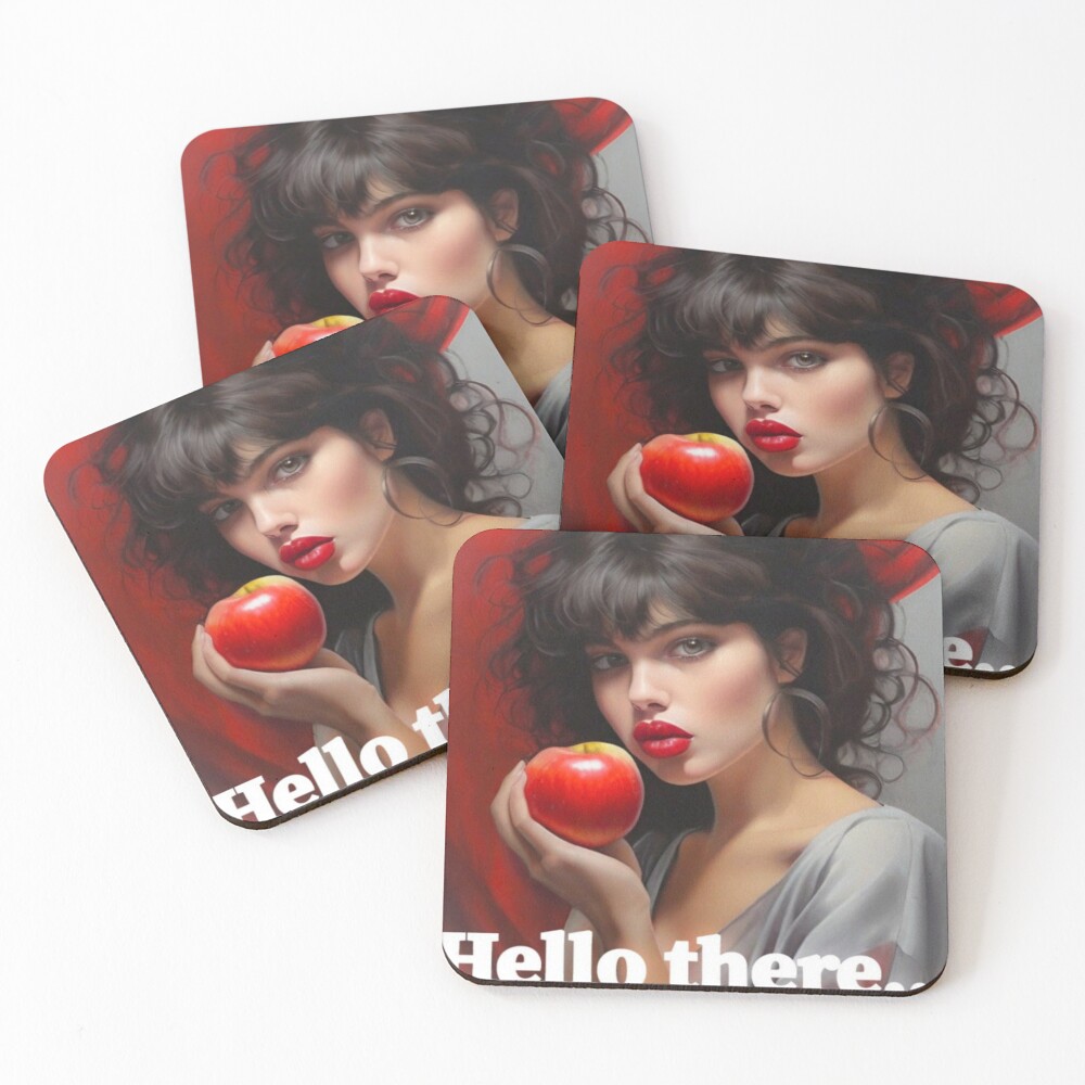 Item preview, Coasters (Set of 4) designed and sold by HelloThereStore.