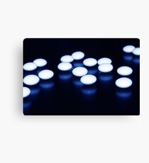 Blue Pills Canvas Print