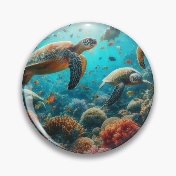 Item preview, Sea turtles in harmony designed and sold by tortugasadventu.
