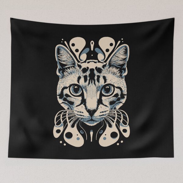 Item preview, Cute Cat Illusion Design, Funny Cat Lover Gift Idea designed and sold by PugSwagClothing.