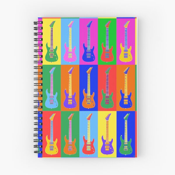 Artikelvorschau, E-Gitarren in Farbe entworfen und verkauft von apadilladesign.