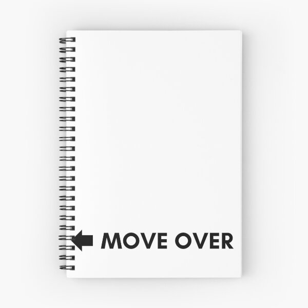 Item preview, Move over - simple text designed and sold by petrolheadmerch.