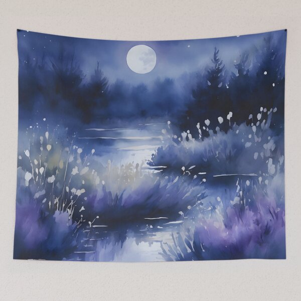 Item preview, Moon Glow Tranquility designed and sold by colorvisionart.