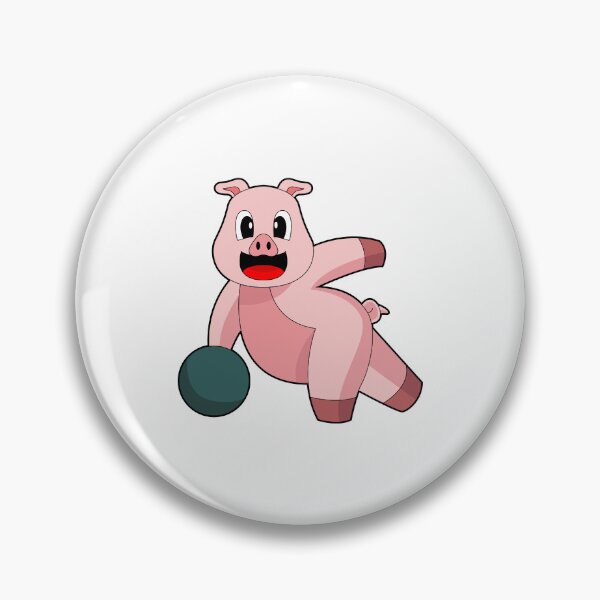 Item preview, Pig Bowling Bowling ball designed and sold by Snabdesign84.
