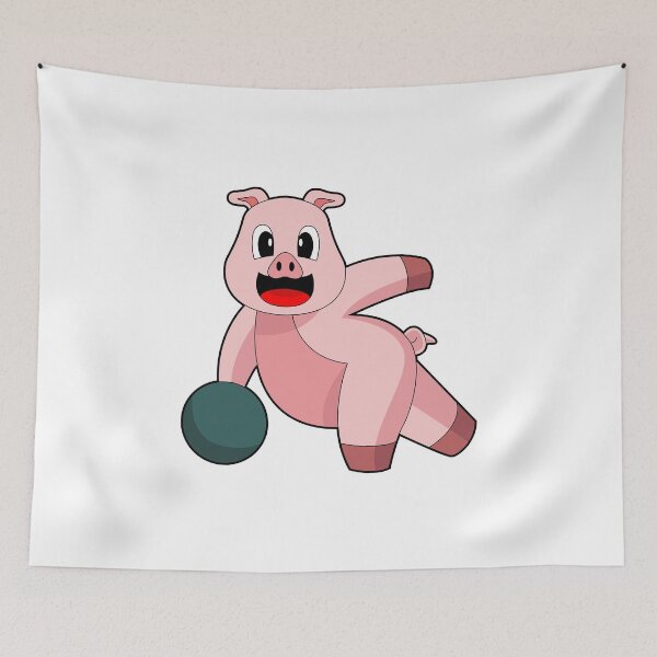 Artikelvorschau, Schwein Bowling Bowlingkugel entworfen und verkauft von Snabdesign84.