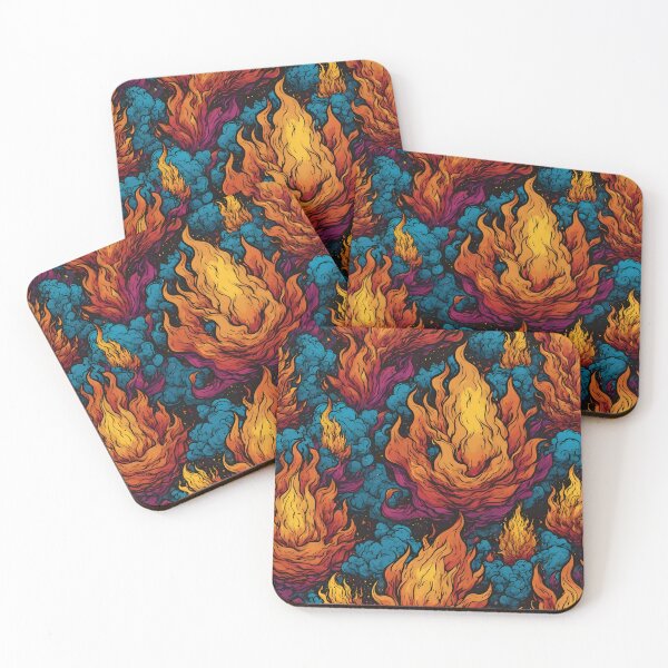 Item preview, Inferno Blaze Explosion Tee designed and sold by WAUZ.
