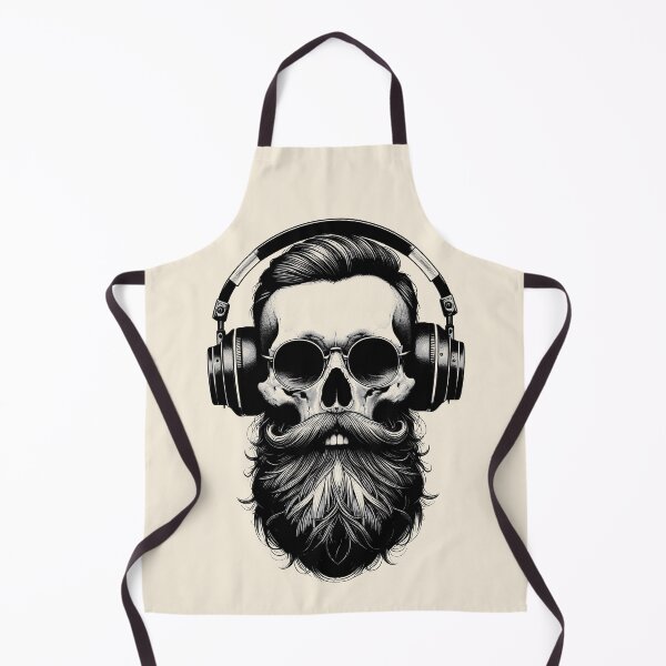 Item preview, Skull wearing Headphones #16 designed and sold by elektronen.