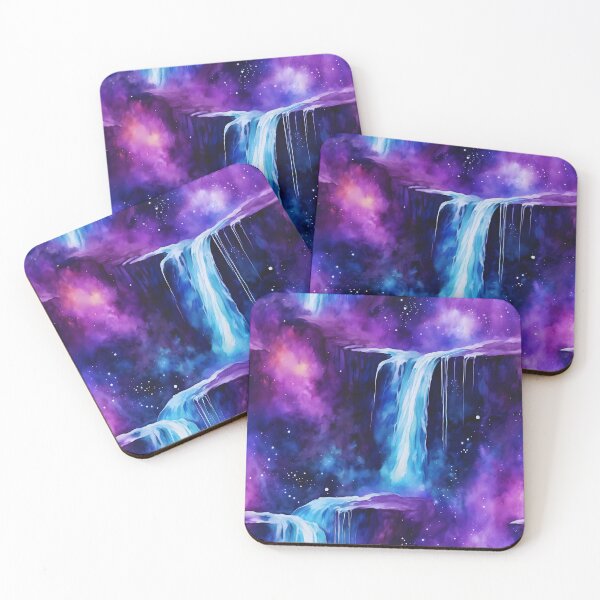Item preview, Fantasy Galaxy Waterfall Magic designed and sold by colorvisionart.