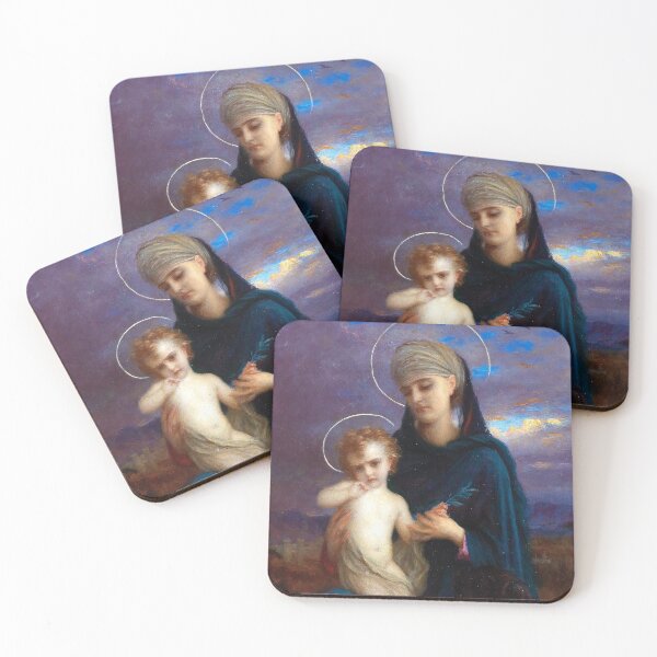Item preview, Madonna with Christ Child and Boy - Ernest Hebert designed and sold by forgottenbeauty.