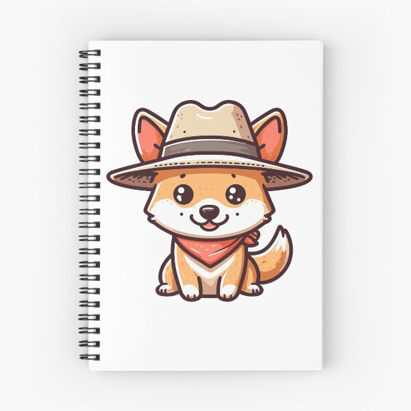 Item preview, Dingo with Hat designed and sold by ArtfulWeave.