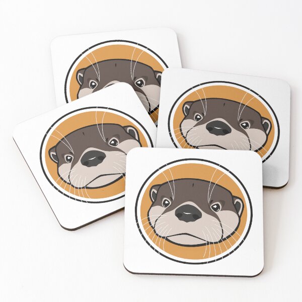 Item preview, River Otter on Yellow designed and sold by Britt Sorensen.