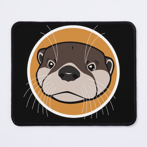 Item preview, River Otter on Yellow designed and sold by Britt Sorensen.