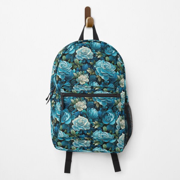 Item preview, Aqua Aura Retro Radiance of The Blue Rose designed and sold by Dasvilo.
