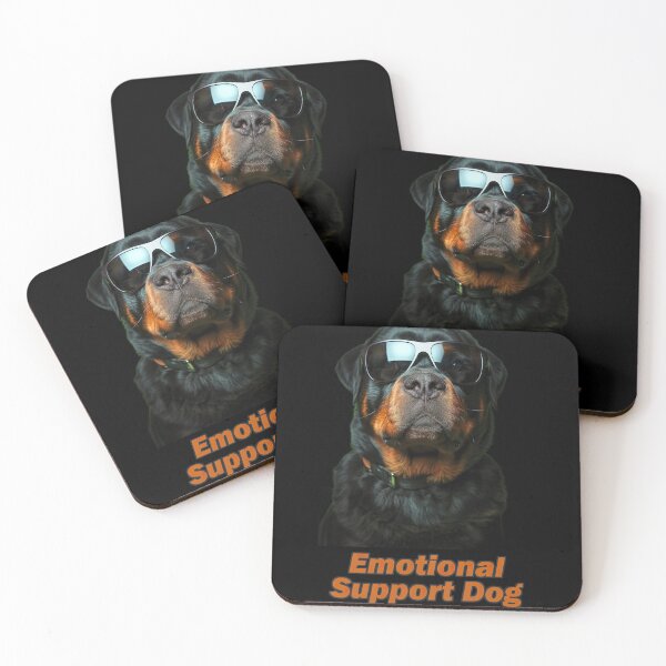 Item preview, Emotional Support Rotweiller designed and sold by Yogimeister.