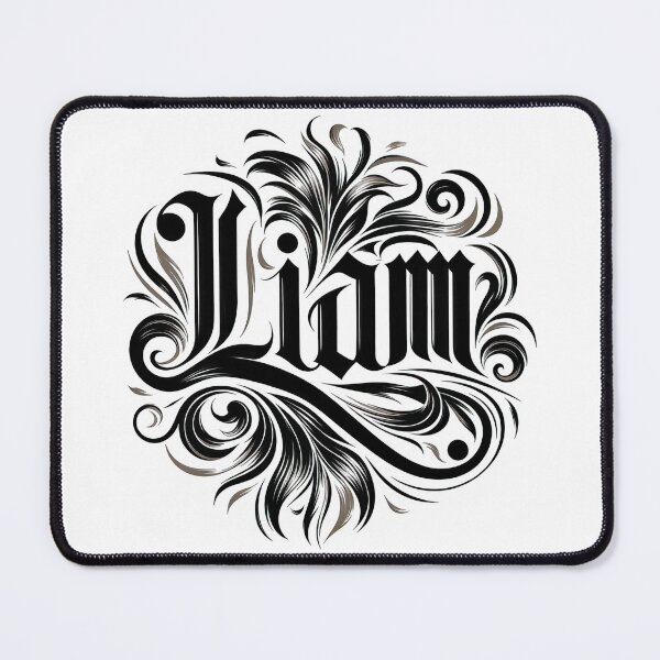 Item preview, Personalised Initial Name Liam designed and sold by joyfulcow.