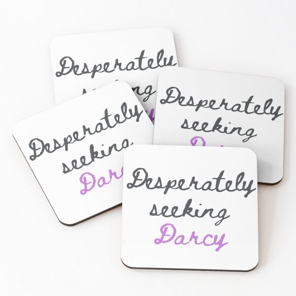 Item preview, Desperately seeking Mr Darcy designed and sold by Literary-tee.