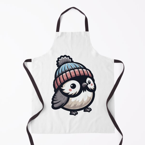 Item preview, Chickadee with Hat designed and sold by ArtfulWeave.