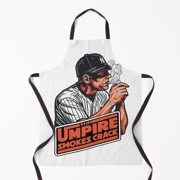 Item preview, The Umpire Smokes Crack, Funny Baseball Pun Baseball Coach  designed and sold by PrintShangri-La.