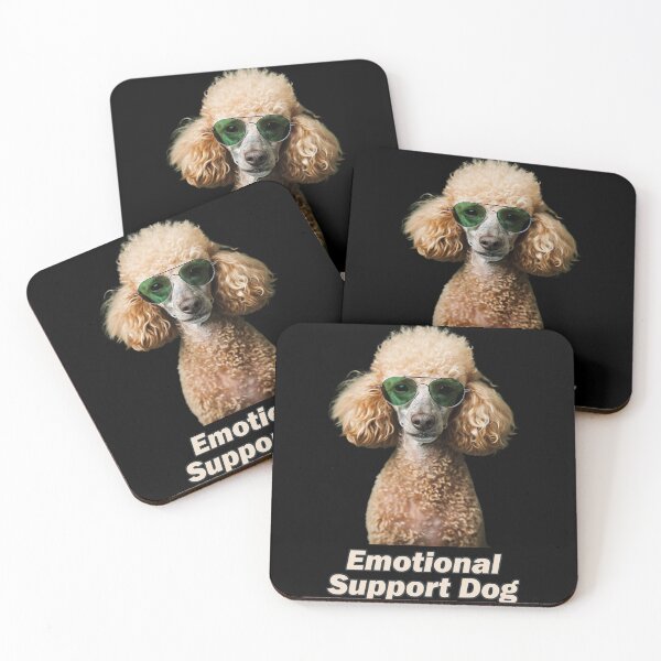 Item preview, Emotional Support Poodle designed and sold by Yogimeister.