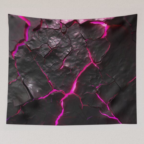 Item preview, Black leather texture with bright pink background designed and sold by Fantasyplus.
