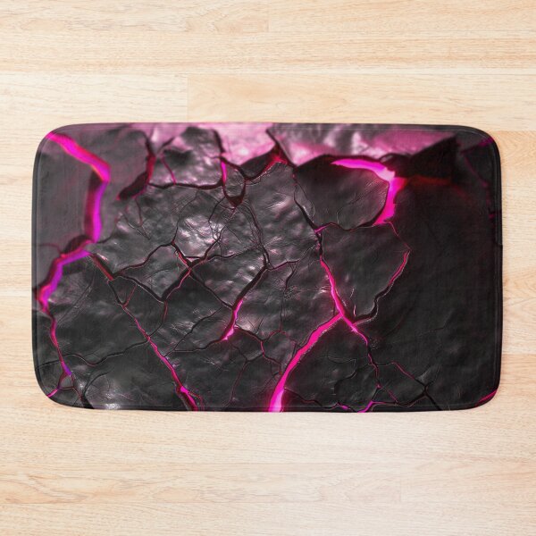 Item preview, Black leather texture with bright pink background designed and sold by Fantasyplus.