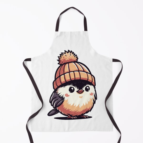Item preview, Cool Chickadee in Hat designed and sold by ArtfulWeave.