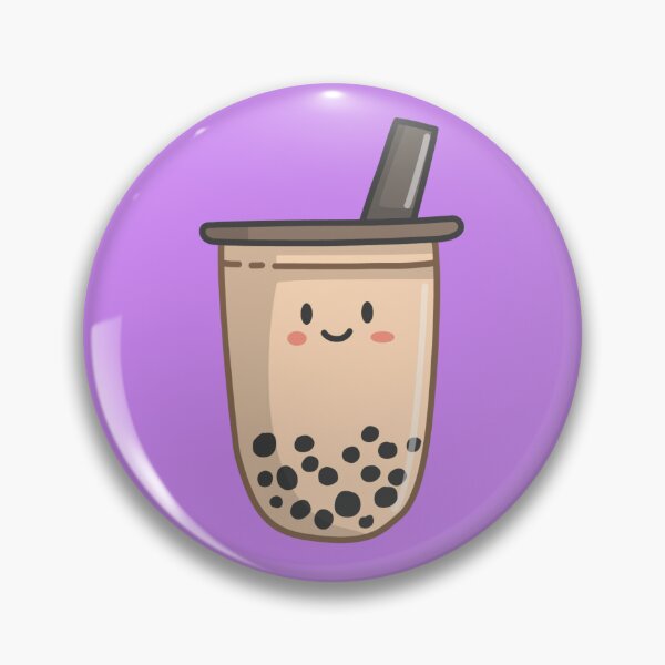 Item preview, Boba tea, Bubble tea smiling simple design designed and sold by BloomingByL.