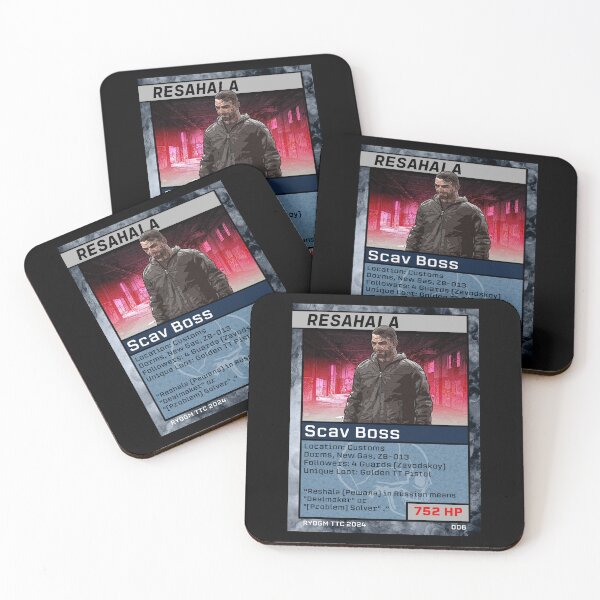 Item preview, Reshala Tarkov Trading Card 006 designed and sold by ryogm.