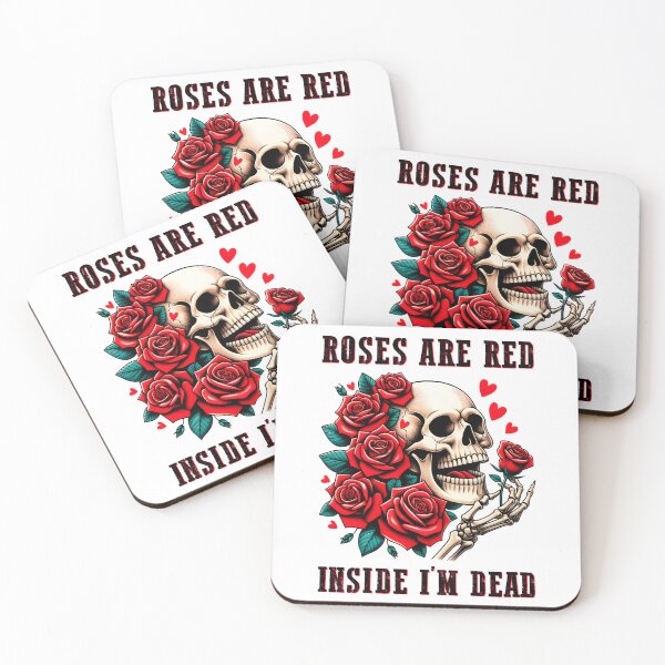 Item preview, Roses Are Red Inside I'm Dead designed and sold by Kedo123.