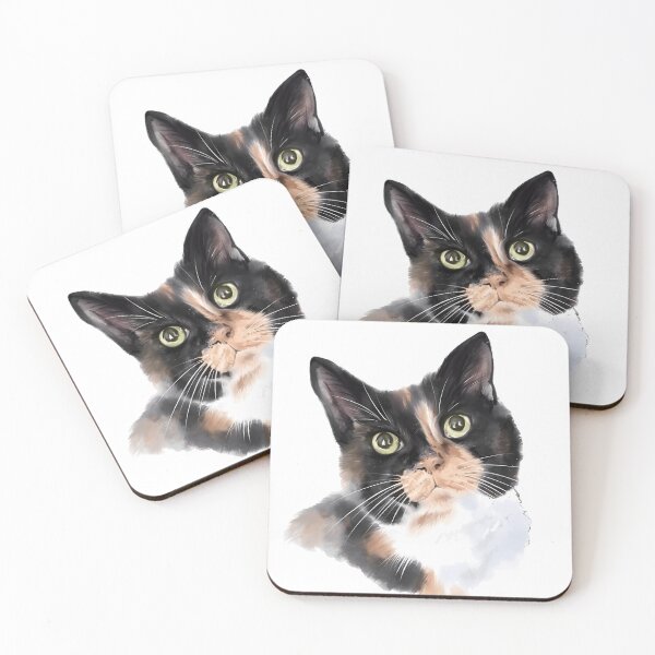 Item preview, Green-Eyed Tortie designed and sold by CheLiia.