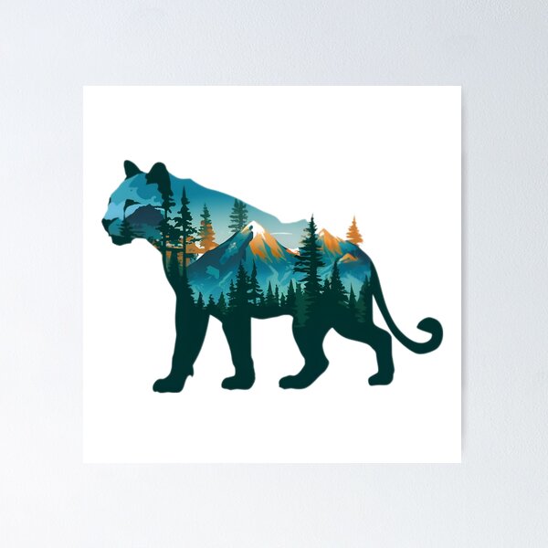 Item preview, Mountain Lion designed and sold by PlanetMarker.