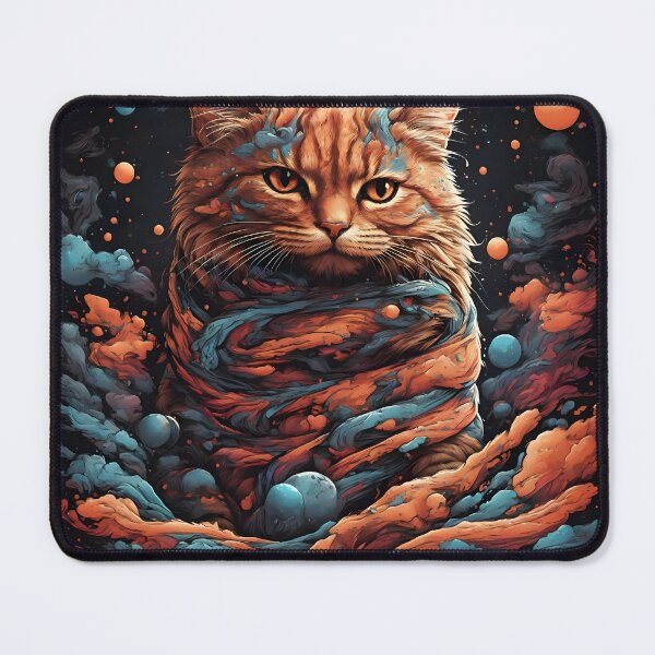 Item preview, Galactic Feline Tee designed and sold by WAUZ.
