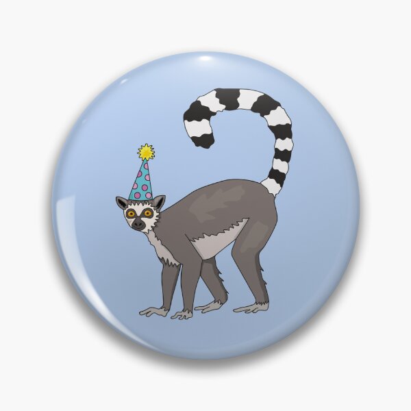 Item preview, Party Lemur designed and sold by kindredkrafters.