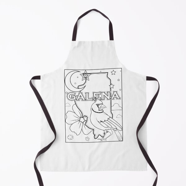 Item preview, galena illinois state outline coloring page designed and sold by LeapDaze.