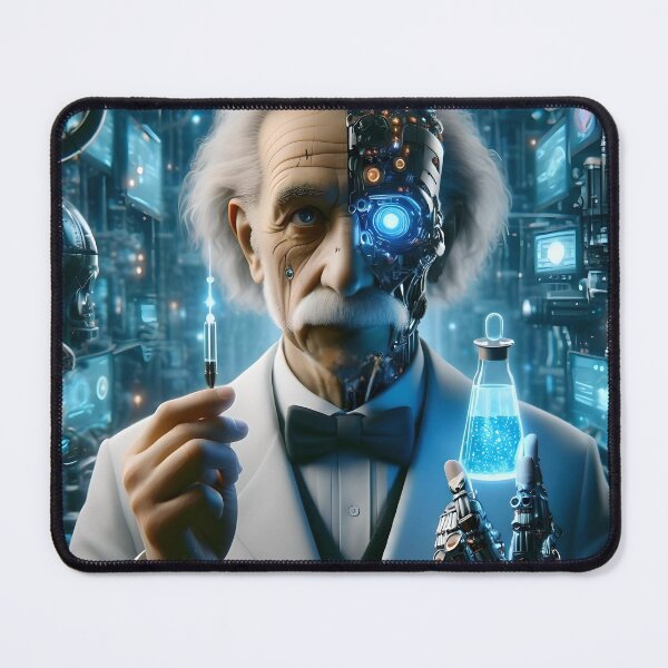 Item preview, Artificially Intelligent Einstein designed and sold by AI-ArtOfScience.