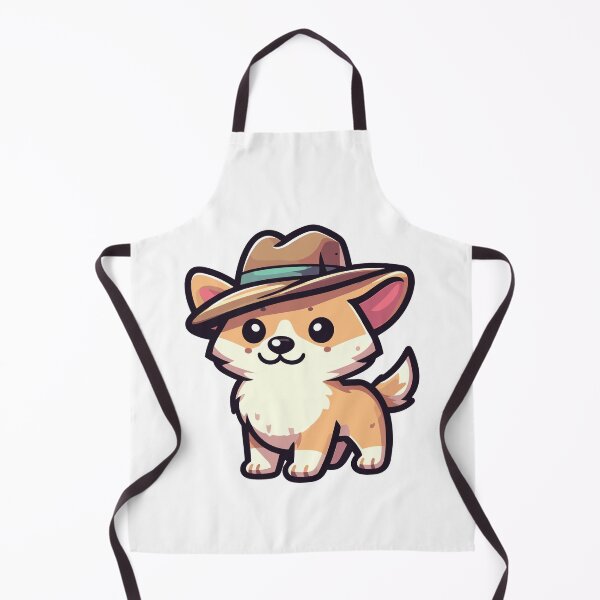 Item preview, Stylish Dingo with Hat designed and sold by ArtfulWeave.