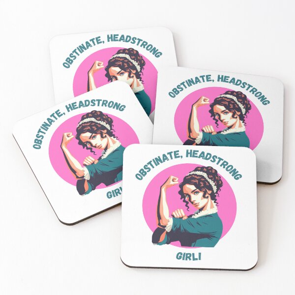 Item preview,  Pride & Prejudice: Obstinate headstrong girl! designed and sold by Literary-tee.