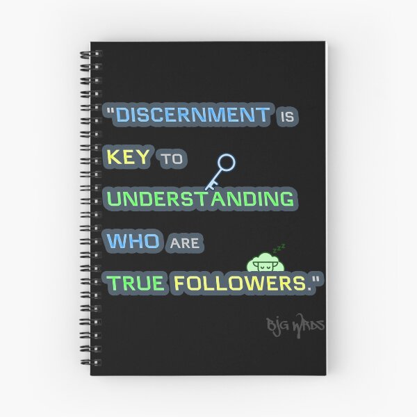 Item preview, "DISCERNMENT..." Quote 02/17/2024 designed and sold by BJGWRDS.