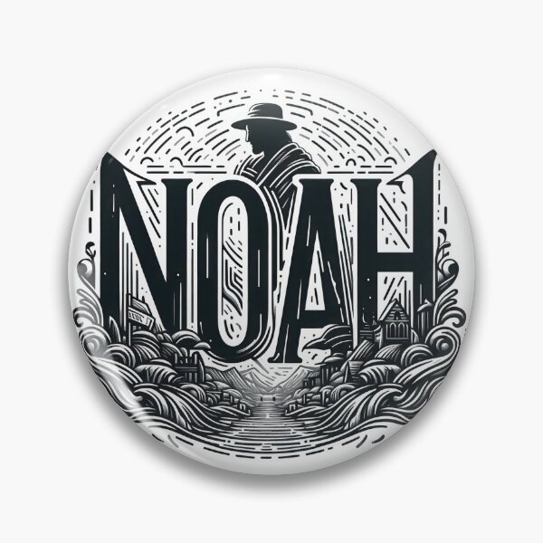 Item preview, Personalised Initial Name Noah designed and sold by joyfulcow.