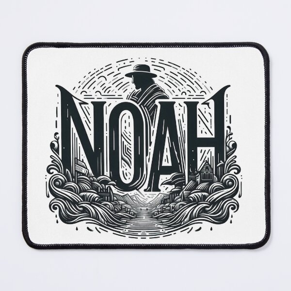 Item preview, Personalised Initial Name Noah designed and sold by joyfulcow.