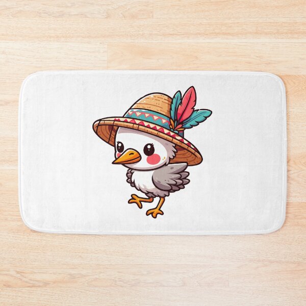 Item preview, Crane with Hat designed and sold by ArtfulWeave.