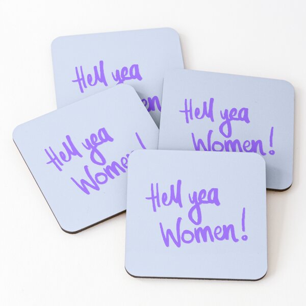 Item preview, Hell Yeah Women Feminist Print designed and sold by Femme Pastel Collective.