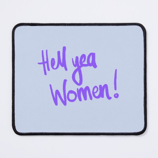 Item preview, Hell Yeah Women Feminist Print designed and sold by Femme Pastel Collective.