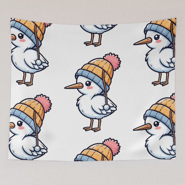 Item preview, Cool Crane in Hat designed and sold by ArtfulWeave.