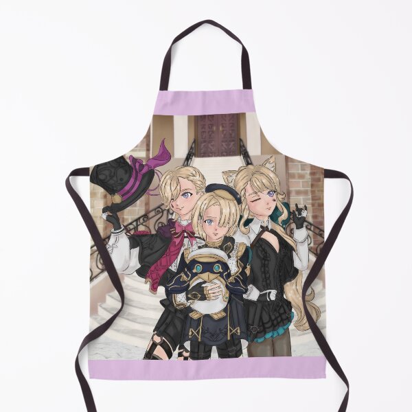 Item preview, Lyney, Lynette and Freminet - Genshin Impact designed and sold by shahdraws.