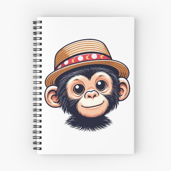 Item preview, Cool Chimpanzee in Hat designed and sold by ArtfulWeave.