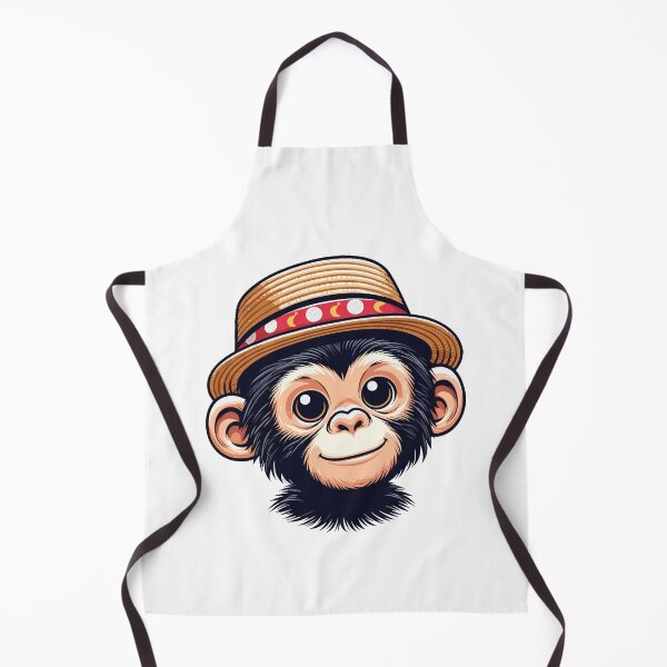 Item preview, Cool Chimpanzee in Hat designed and sold by ArtfulWeave.