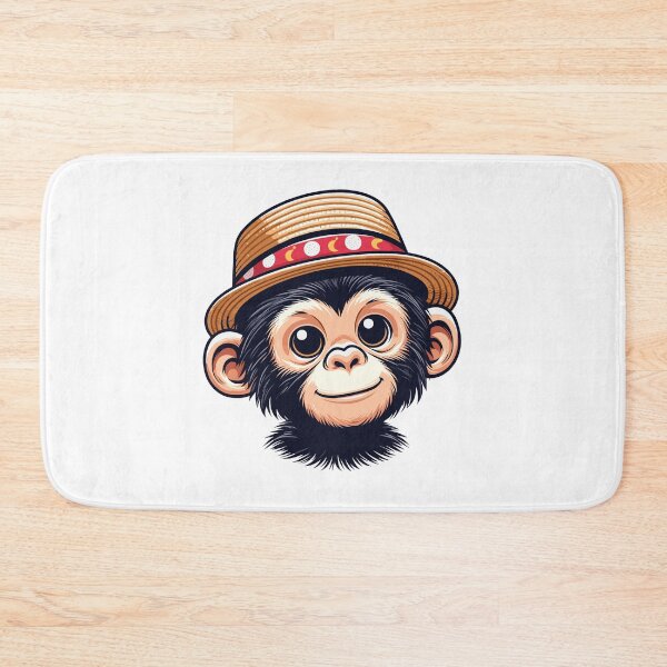 Item preview, Cool Chimpanzee in Hat designed and sold by ArtfulWeave.