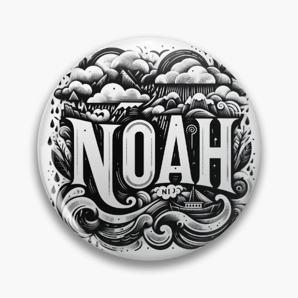 Item preview, Personalised Initial Name Noah designed and sold by joyfulcow.